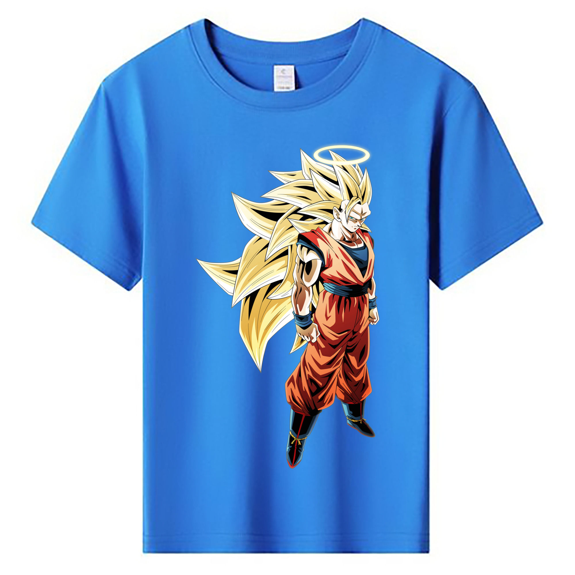 （画像用） ドラゴンボール 孫悟空（そん ごくう）Son Goku カカロット DRAGON BALL Kakarotto 綿100％キッズTシャツ（フロントプリント）